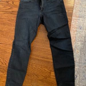 Dark wash old navy rockstar size 4